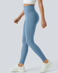 Hoge Taille Butt Lifting Buikcontrole Zijvak Shaping Training Legging