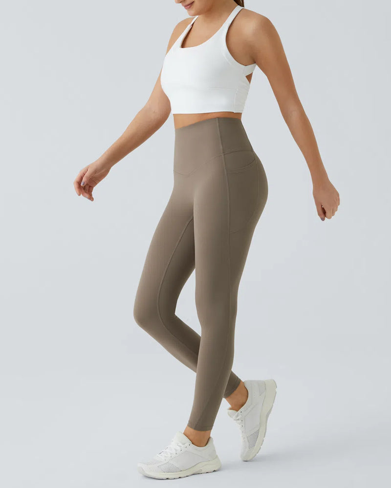 Butt Lifting Tummy Control Zijzak High Waisted Vormgevende Training Leggings
