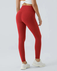 Hoge Taille Butt Lifting Buikcontrole Zijvak Shaping Training Legging