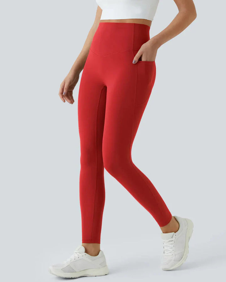 Hoge Taille Butt Lifting Buikcontrole Zijvak Shaping Training Legging