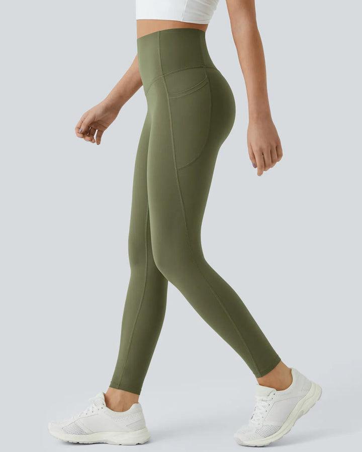 Butt Lifting Tummy Control Zijzak High Waisted Vormgevende Training Leggings