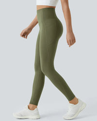 Hoge Taille Butt Lifting Buikcontrole Zijvak Shaping Training Legging