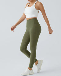 Butt Lifting Tummy Control Zijzak High Waisted Vormgevende Training Leggings