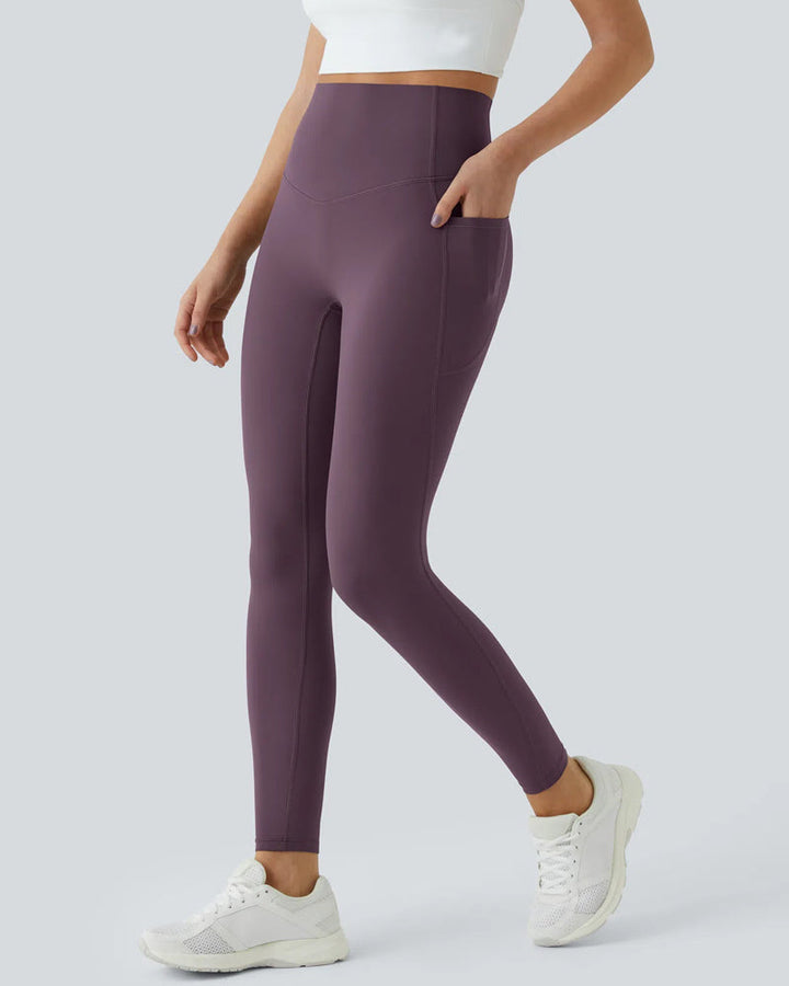 Butt Lifting Tummy Control Zijzak High Waisted Vormgevende Training Leggings