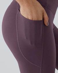 Hoge Taille Butt Lifting Buikcontrole Zijvak Shaping Training Legging