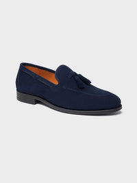 Rivoli Suède Kwastje Loafers