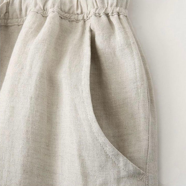 Cannes Linnen Broek Met Trekkoord