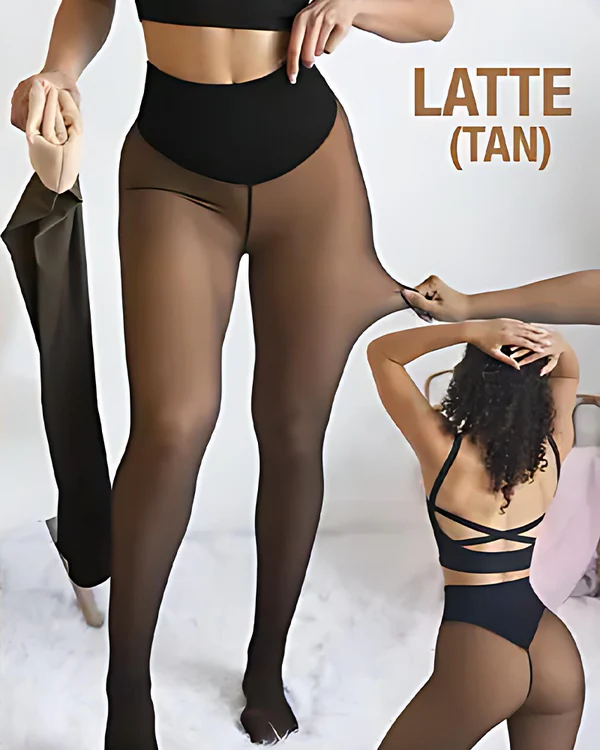 Compressie Naadloze Fleecel-legging