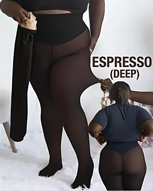 Compressie Naadloze Fleecel-legging