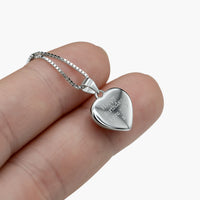 "Liefste Mama" - Roze Morganiet Hartketting