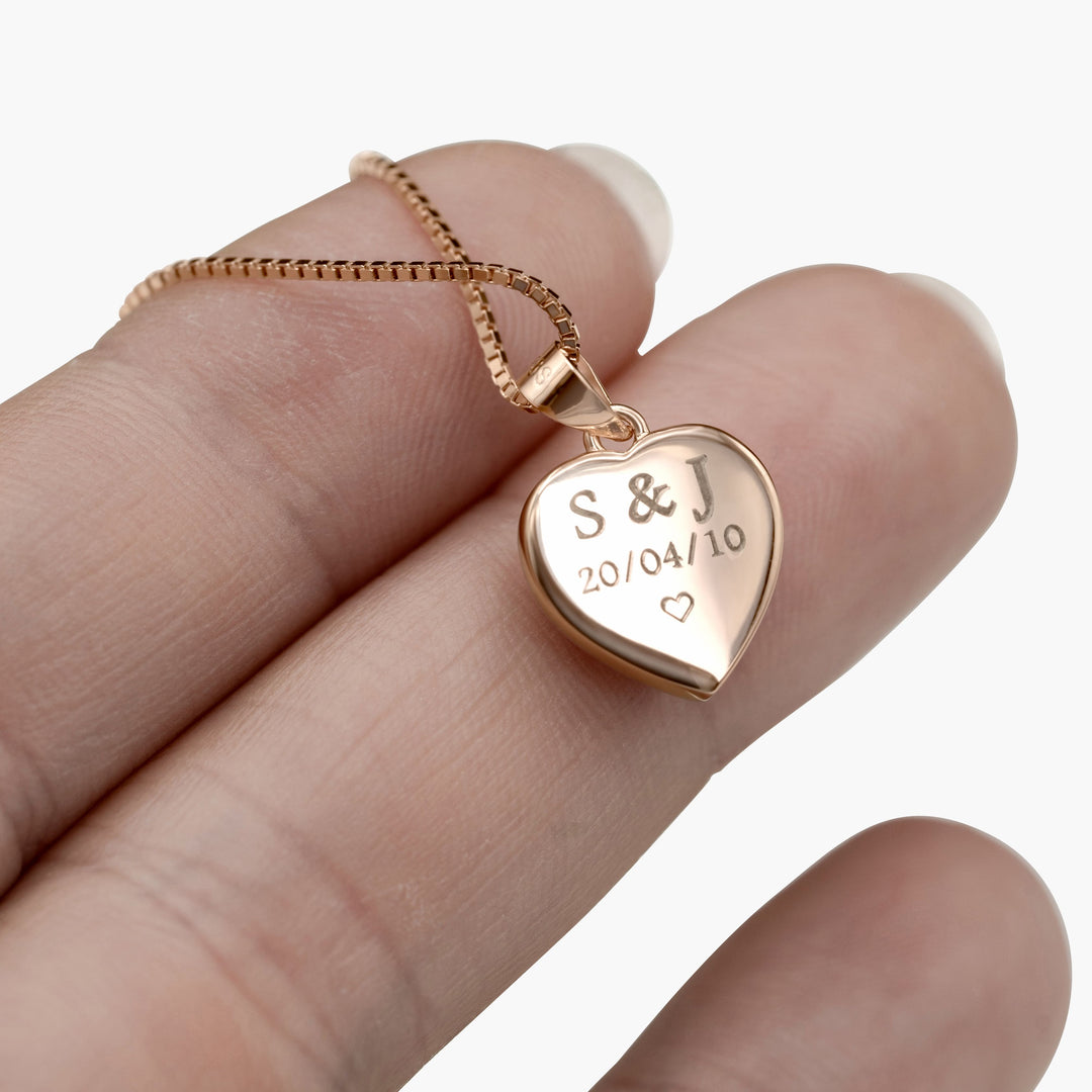 SOULMATE "ÉÉN WENS" - Sprankelende Morganiet Hart Ketting