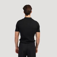 Arezzo Polo Shirt van geribd katoen