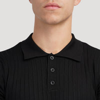 Arezzo Polo Shirt van geribd katoen