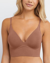 Diepe V Draadloze Lift Bralette