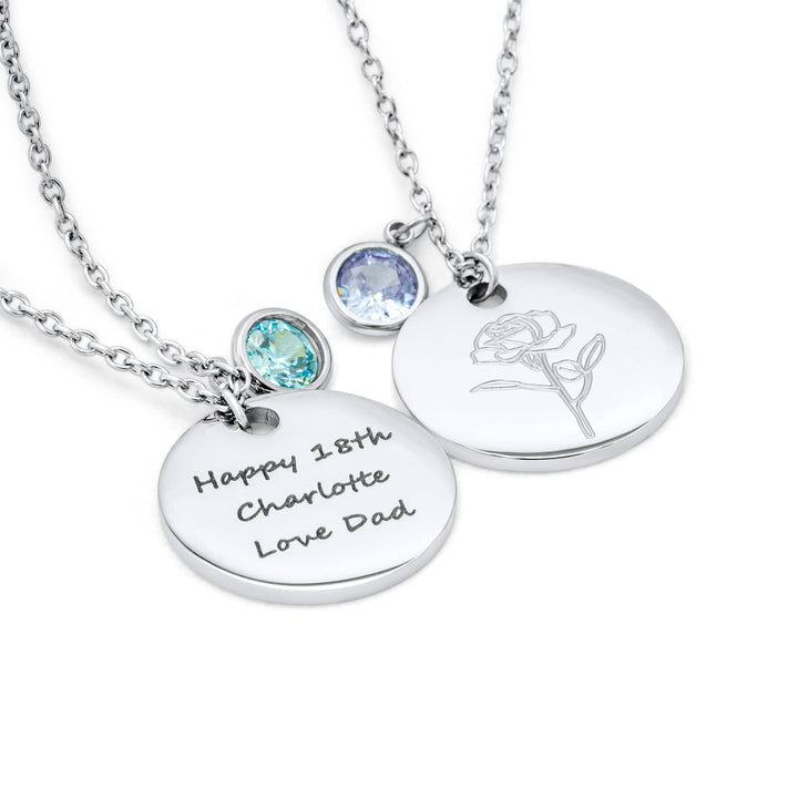 Geboortemaand hanger ketting
