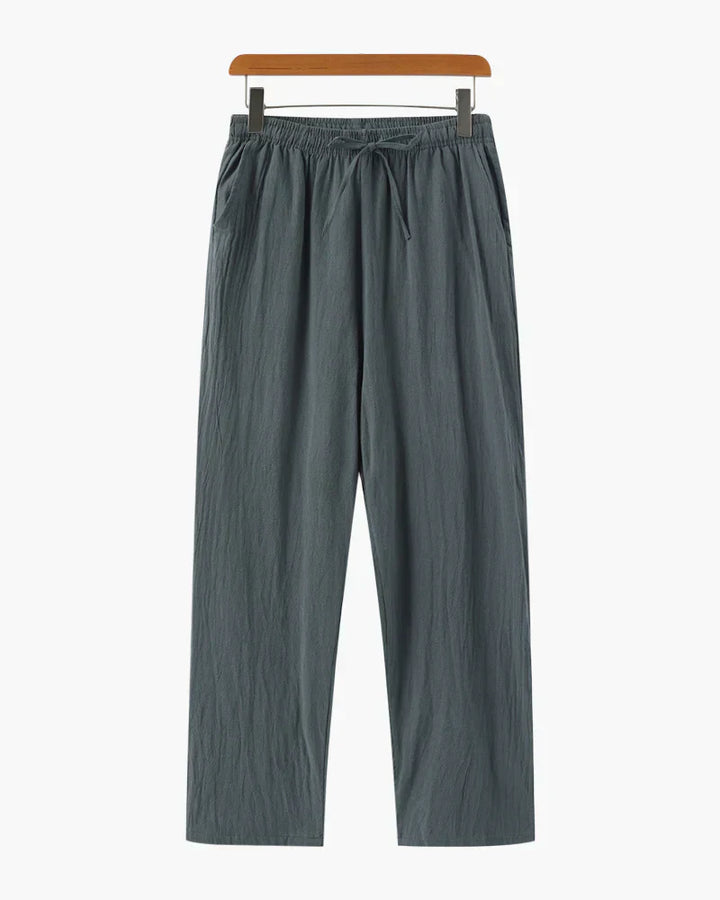 Cannes Linnen Broek Met Trekkoord