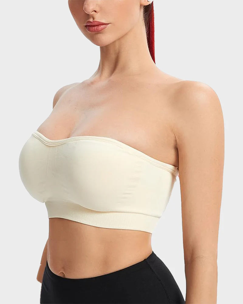 Antislip Bandeau Naadloze Draadloze Strapless Beha