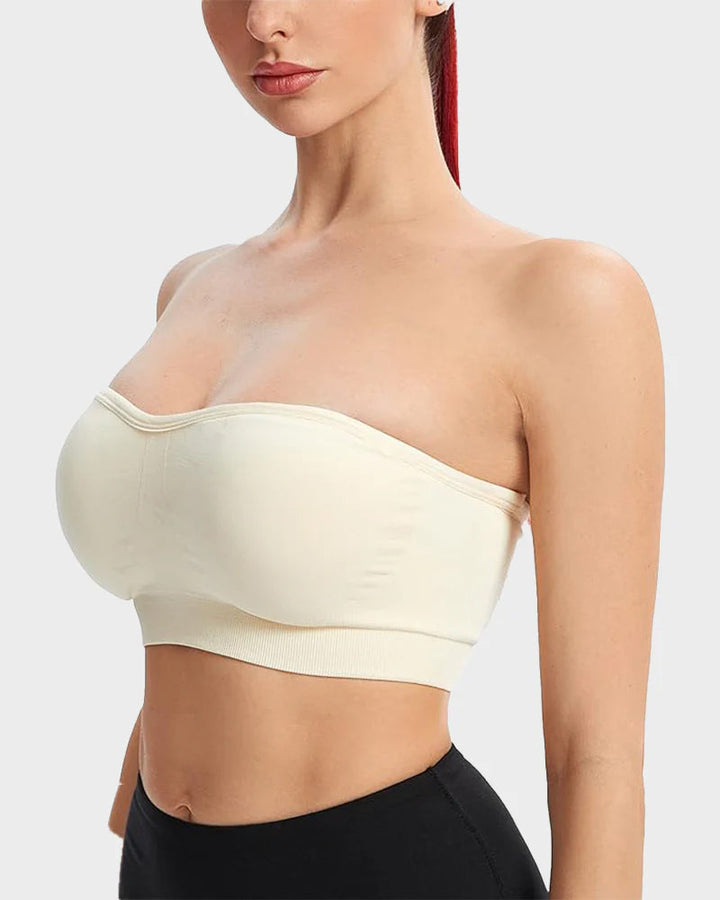 Antislip Bandeau Naadloze Draadloze Strapless Beha