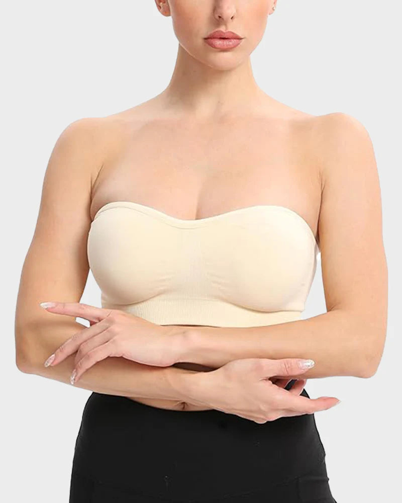 Antislip Bandeau Naadloze Draadloze Strapless Beha