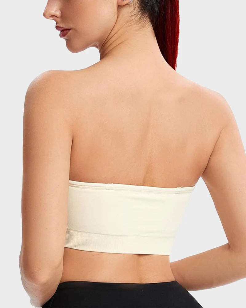 Antislip Bandeau Naadloze Draadloze Strapless Beha