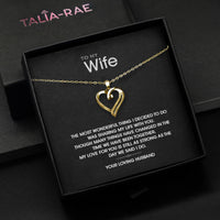 Aan mijn vrouw - Liefdeshartketting