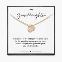 "Aan mijn kleindochter" - Infinity Knoop Ketting