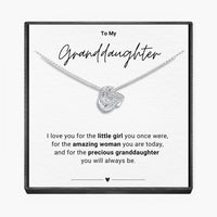 "Aan mijn kleindochter" - Infinity Knoop Ketting