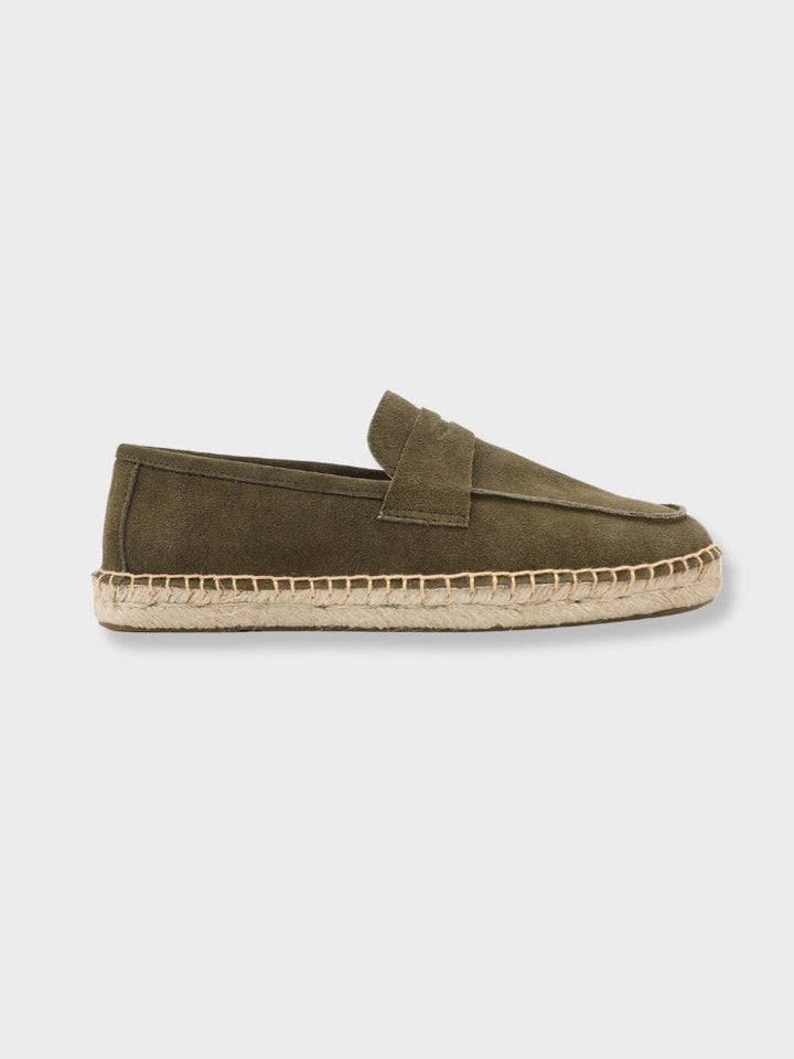 Cannes Suède Espadrille Loafers