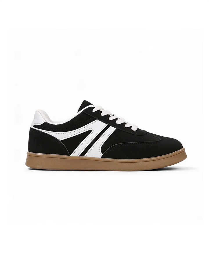 Harbor Court Black Gum Sole Sneakers