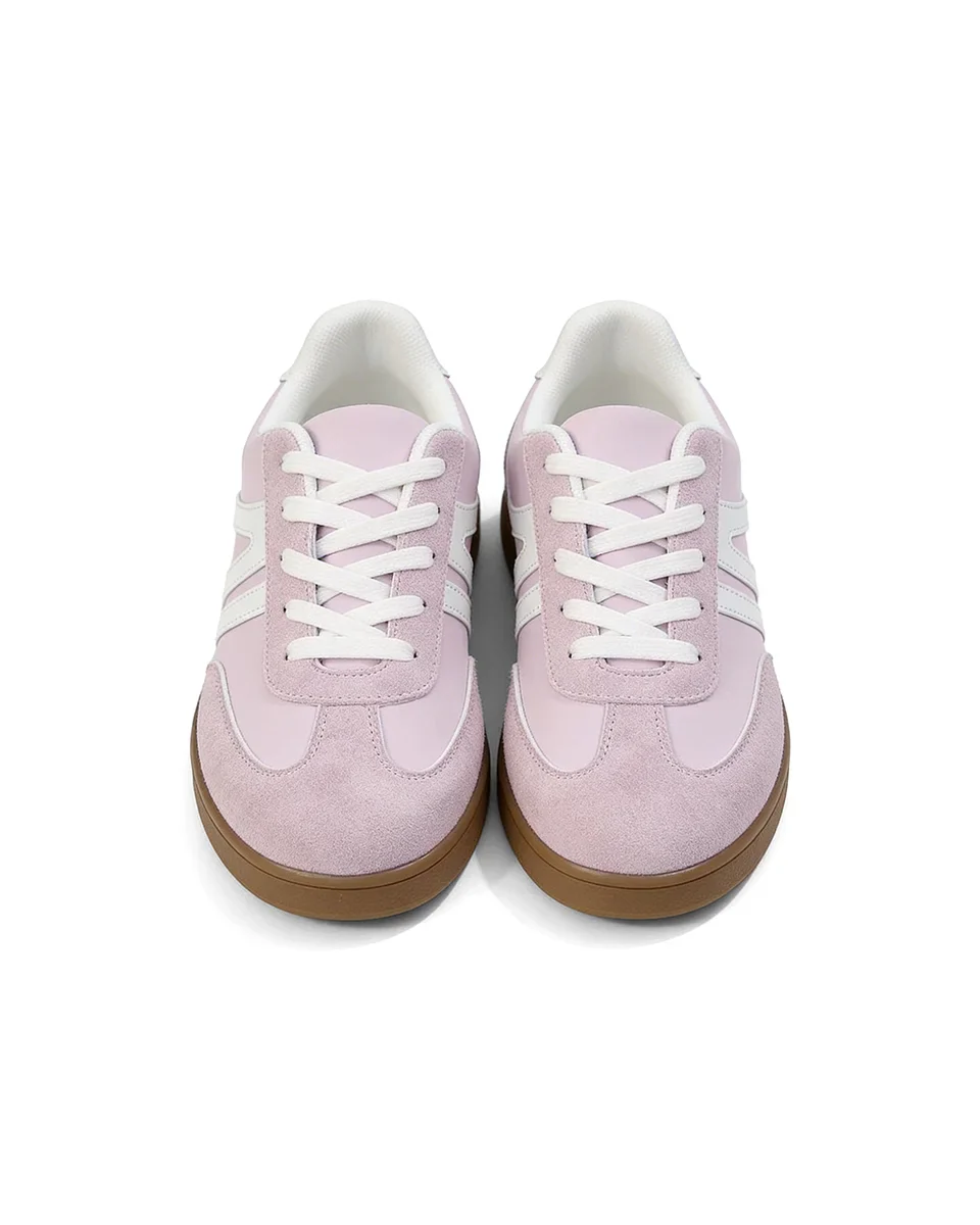 Harbor Court Pink Gum Sole Sneaker