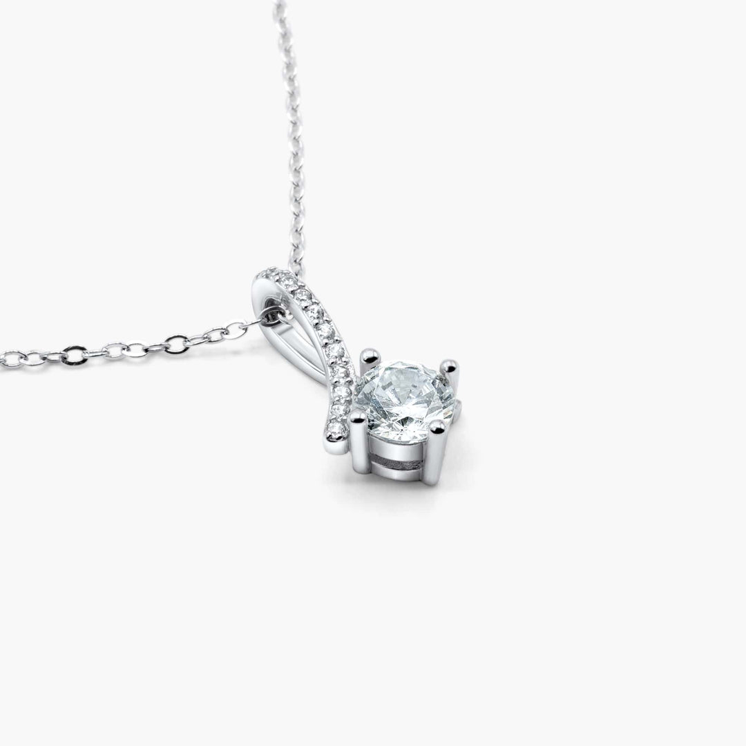 "AAN MIJN DOCHTER, LIEFDE MAMA" WITGOUDEN KETTING