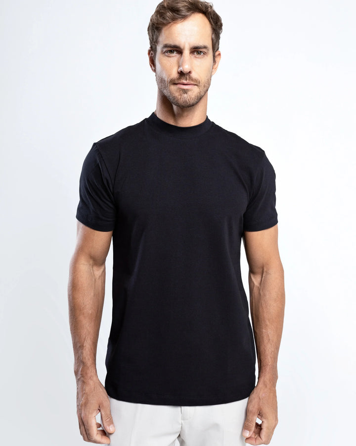 T-shirt met hoge hals – Grant