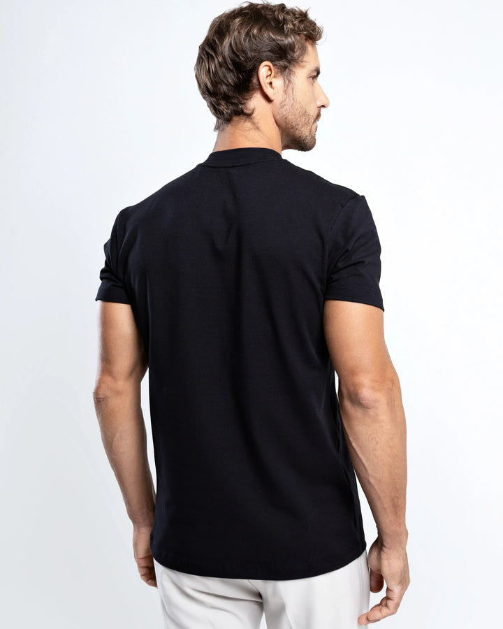 T-shirt met hoge hals – Grant
