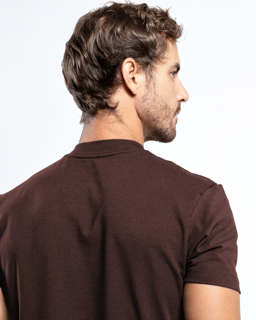 T-shirt met hoge hals – Grant