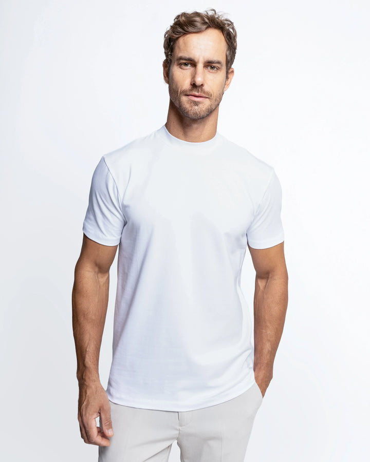 T-shirt met hoge hals – Grant