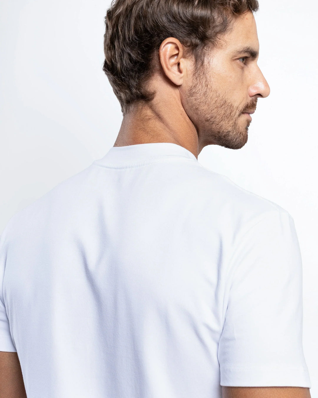 T-shirt met hoge hals – Grant