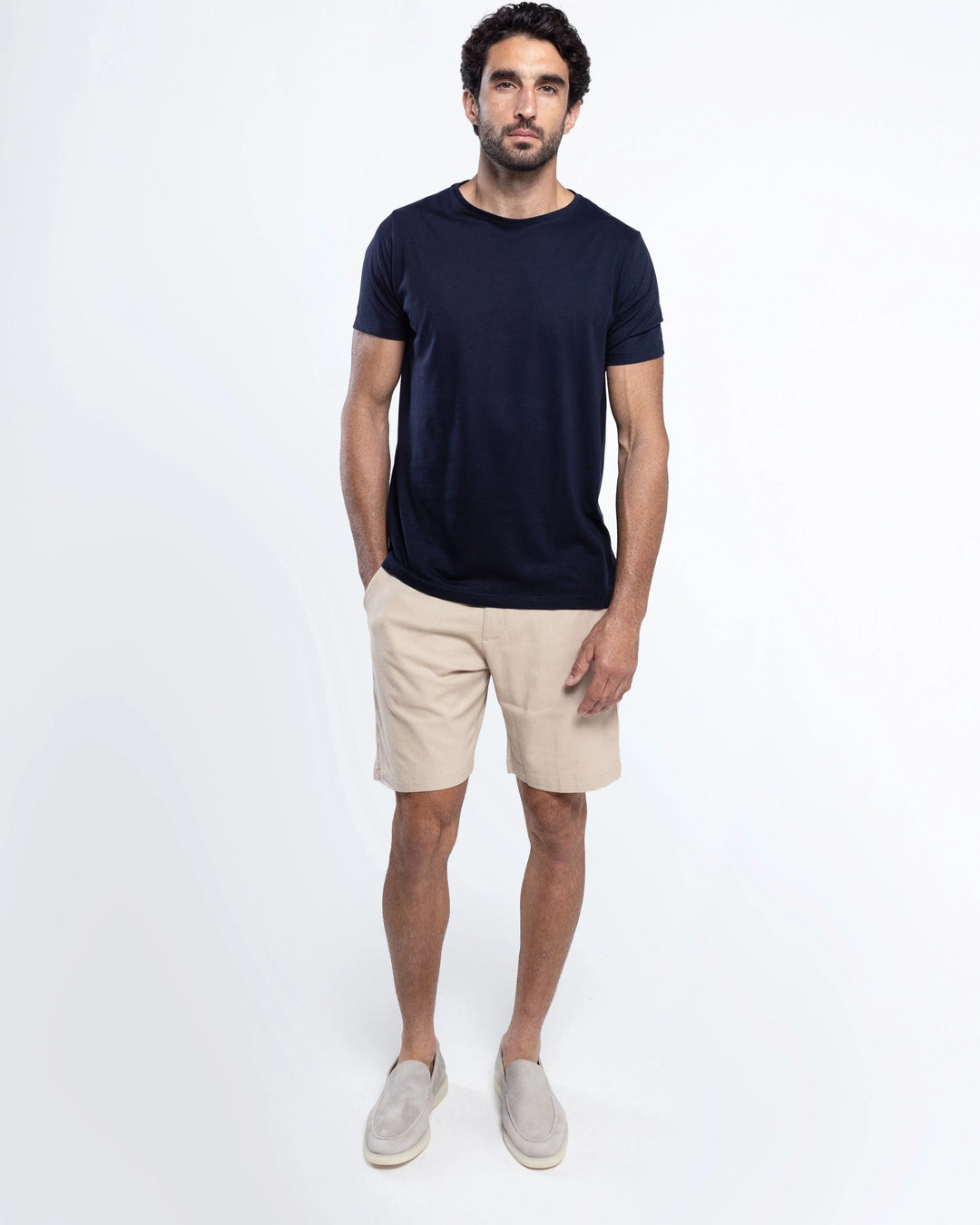 Santorini Linnen Short