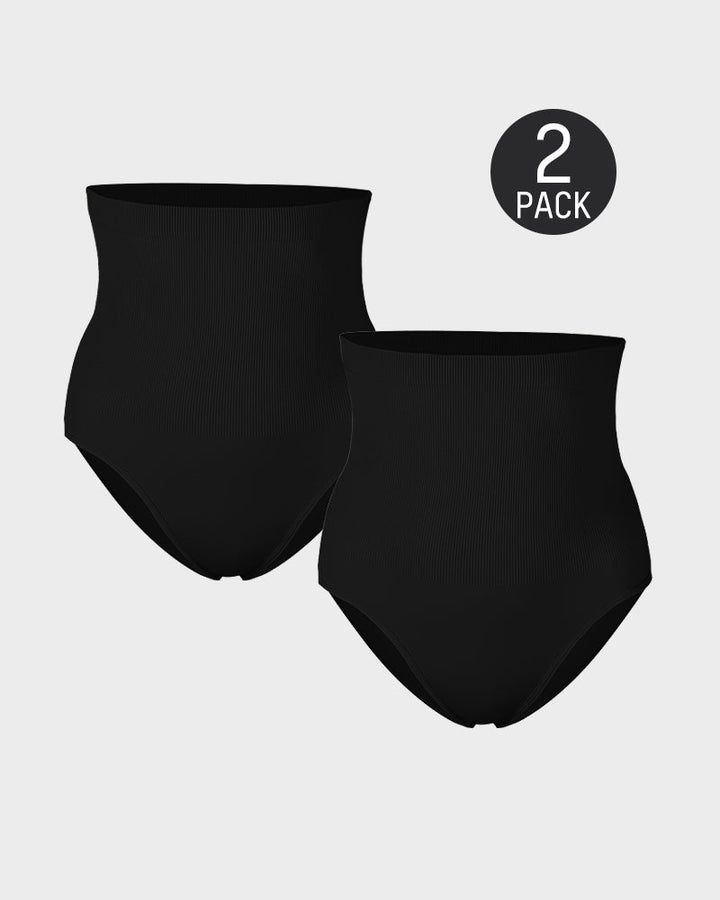 Corrigerend slipje met hoge taille (2 stuks)
