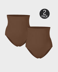 Corrigerend slipje met hoge taille (2 stuks)
