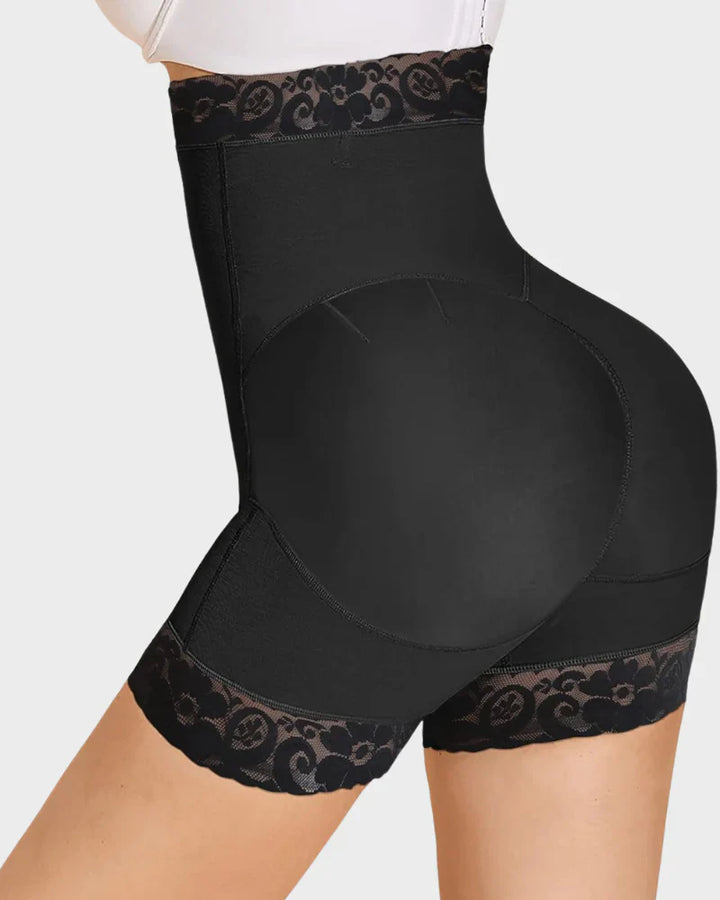 High Waist Short met Afslankend Effect voor de Dijbenen