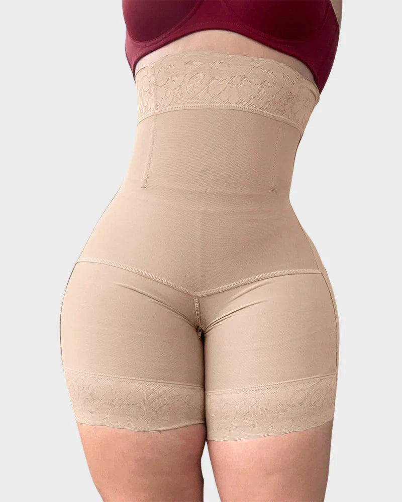 High Waist Short met Afslankend Effect voor de Dijbenen