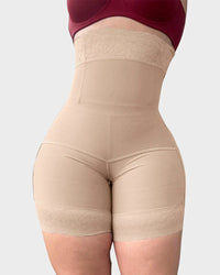 High Waist Short met Afslankend Effect voor de Dijbenen