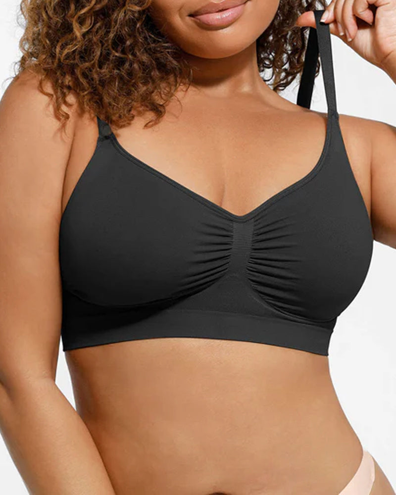 Draadloze Sculpt BH met volledige dekking en zonder vulling voor dames