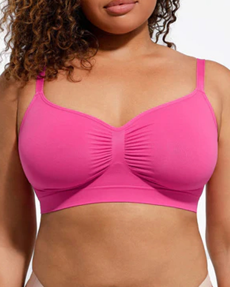 Draadloze Sculpt BH met volledige dekking en zonder vulling voor dames