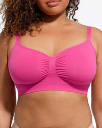 Draadloze Sculpt BH met volledige dekking en zonder vulling voor dames