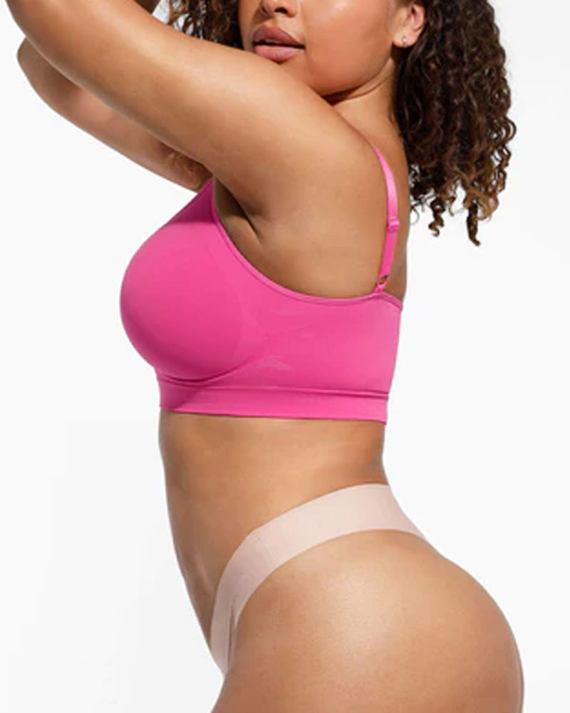 Draadloze Sculpt BH met volledige dekking en zonder vulling voor dames