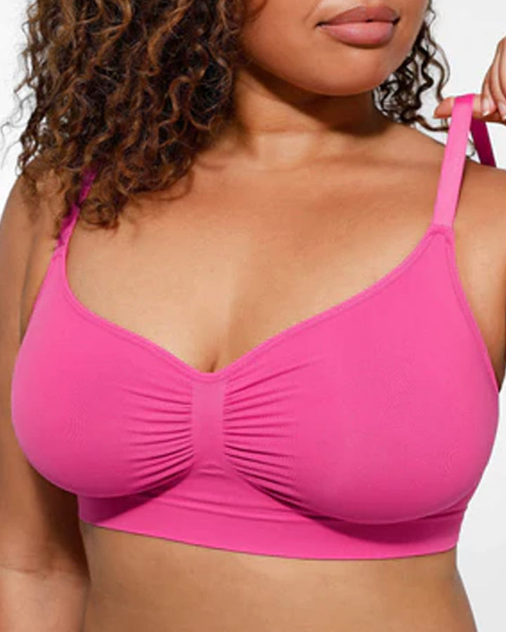 Draadloze Sculpt BH met volledige dekking en zonder vulling voor dames
