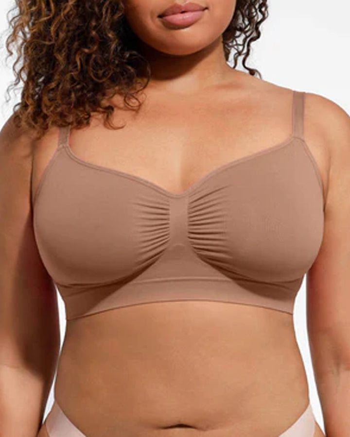 Draadloze Sculpt BH met volledige dekking en zonder vulling voor dames