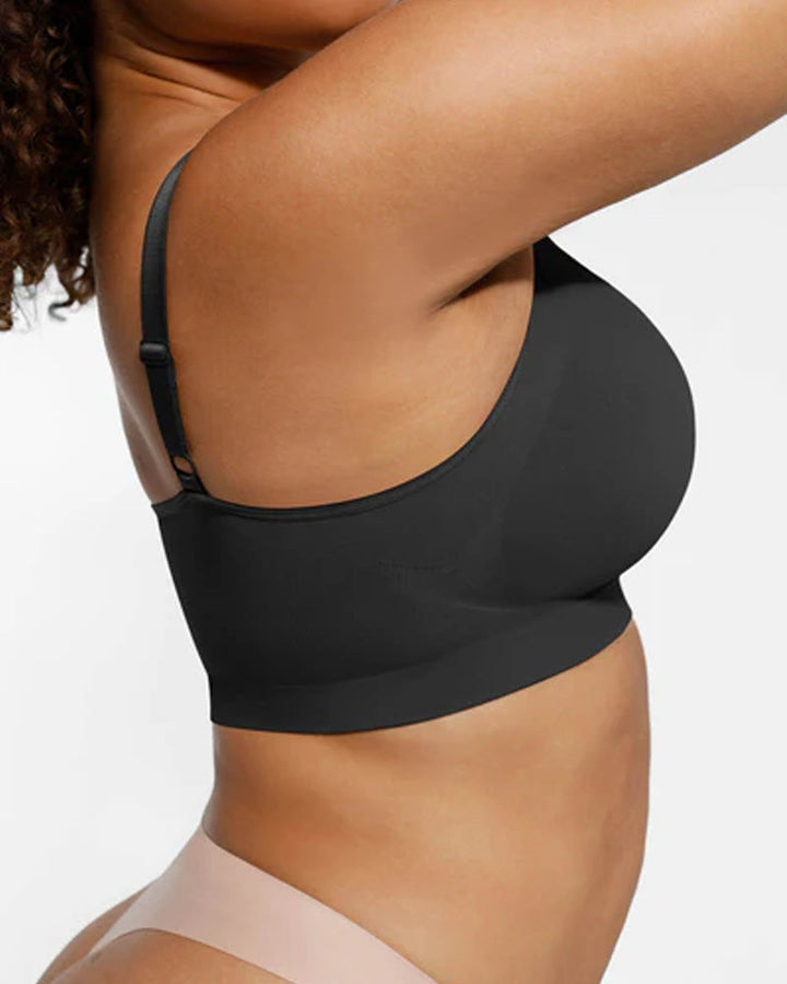 Draadloze Sculpt BH met volledige dekking en zonder vulling voor dames