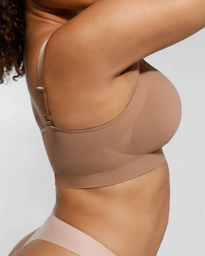 Draadloze Sculpt BH met volledige dekking en zonder vulling voor dames